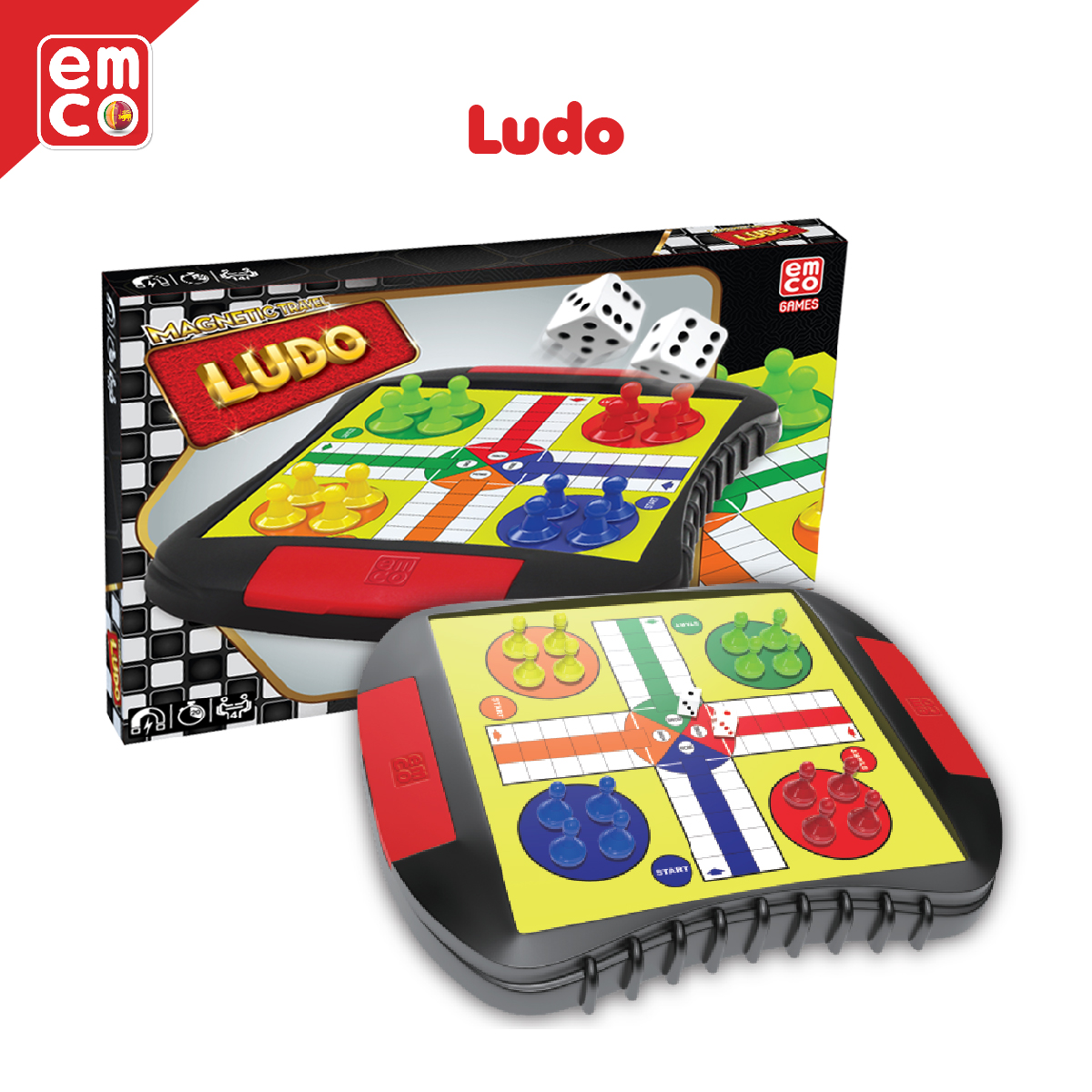 Magnetic Games- Ludo